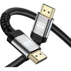 Soonsoonic 4K HDMI Cable 25 Feet | 18Gbps Ultra High Speed HDMI 2.0 Cable & 4K @ 60Hz HDR 3D ARC HDCP2.2 Ethernet HDMI Cord | for UHD TV Monitor Laptop Xbox PS4/PS5 ect (7.6 m)