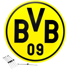 FANSAT Borussia Dortmund Satellite Cover 68 cm for Satellite Dishes