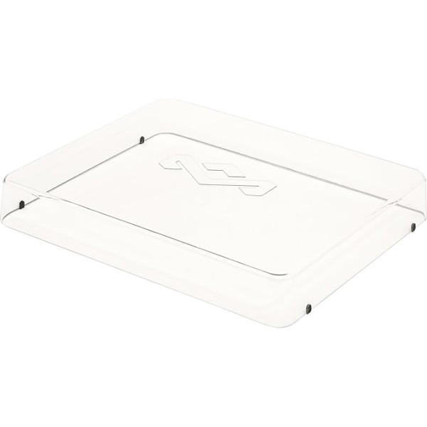 House of Marley Turntable Dust Cover - Recycled Plastic Cover, Compatible with Stir It Up and Simmer Down Turntables, Dirt Protection, Transparent