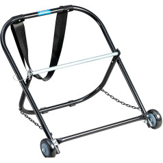 Jonard Tools CC-2721WS Steel Cable Caddy with Wheels and Drawstring, Holds Cable Reels up to 20