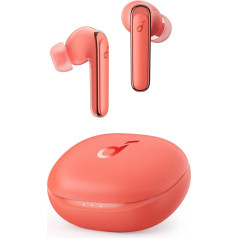 Soundcore Life P3 Bluetooth Kopfhörer mit Geräuschunterdrückung, Intensiver Bass, 6 Mikrofone, Wireless Charging, Schlafmodus(korallenrosa) (Generalüberholt)