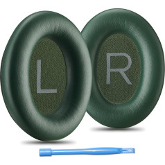 AHG QuietComfort Ear Pads Replacement Cushion Compatible with Bose QuietComfort (2023), QC45 QCSE QC35 QC35 II Noise Cancelling Headphones (Cypress Green) Extra Thick | Superior Comfort/Durability