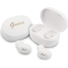 Guess Bluetooth Headphones GUTWST30WH TWS + Docking Station White