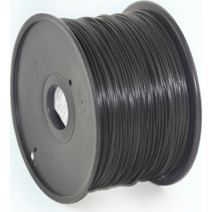 3D printeris filaments pla/1.75 mm/1kg/ melns