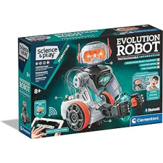 Clementoni - 78824 - Science & Play Robotics - Evolution Robot 2.0 - Robot Children's Programming, in Swedish, Finnish, Norwegian and Danish, Toy for Children 8-12 Years