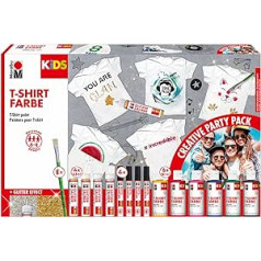CREATIV DISCOUNT KiDS T-Shirt Party Pack, 22 Pieces