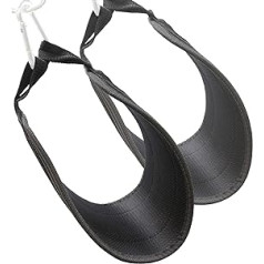 Variosling Small Loops for Arms and Legs, Lifting Strap, Loops Leg Loops, Cable Pull, Black