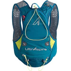 Ultraspire Alpha 4.0 Unisex Hydration Pack - 6 Litre Running Vest with Liquid Capacity, 2 x 550ml UltraFlask and 2 x 500ml SoftFlask (sold separately)