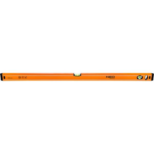 NEO Aluminum spirit level 100 cm, 2 vials