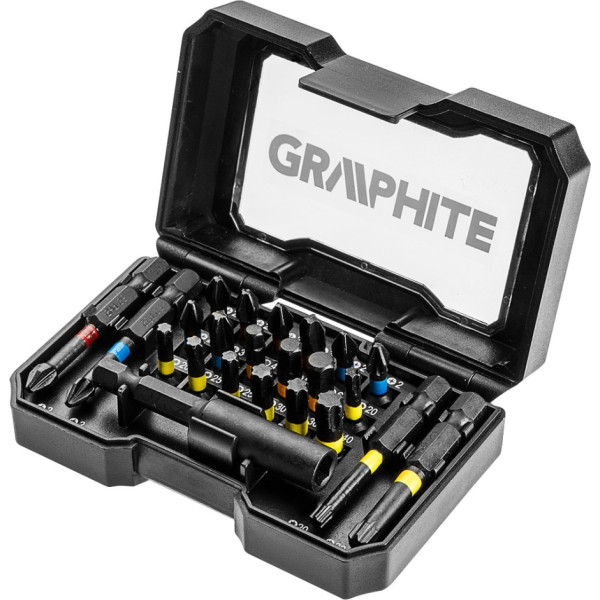 Graphite Bit set, 23 pcs.
