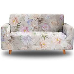 HOSIMA Elastic Sofa Cover 1/2/3/4 Seater Sofa Cover Stretch Sofa Cover Couch Cover Pattern Couch Cover Sofa Covers Protective Cover Couch (2 Seater LFZJY0765)