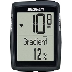 Sigma Sport BC 14.0 | Bicycle Computer with Numerous Functions | Bike Computer for Mountain Tours | Easy to Use with Large Buttons and Clear Display