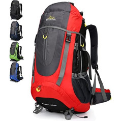 Doshwin 70L Trekking Backpack Camping Backpack Travel Backpack Hiking Backpack Large Backpack for Men and Women