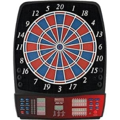 BULL'S Delta Iv Russ Bray Sound Electronic Dartboard, Multi-Colour, 59 x 46 cm
