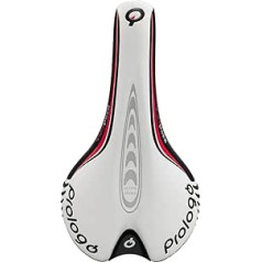Prologo Nago Evo DEA TIROX, weiss/schwarz, Halbrund, Women, Rennrad (265x141mm)