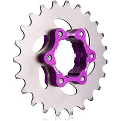 Lixada 16T / 17T / 18T / 20T Single Speed Freewheel MTB Cassette Gear