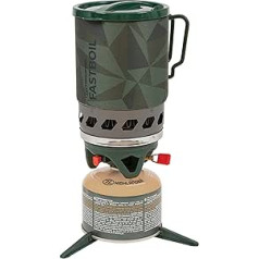 Highlander Blade Fastboil Camping Stove Mk3 Compact Portable Burner with 1.1L Pot - Ideal for Campers, Hiking and Fishing (Olive)