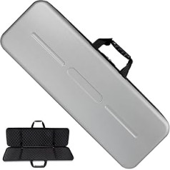 REMEK Gun Case for Long Guns, Hard Rifle Hard Case with Lining Made of Egg Cotton ABS Hard Plastic Dustproof Protection Storage Box Photo Case Camera Case