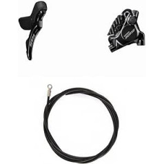 SHIMANO Unisex-Adult KIT Freno Idraulico Road 105 12V R7100 Posteriore 2x12V, Nero, Unica