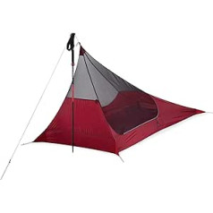 MSR Thru-Hiker Mesh House 1 Rot, Innenzelt, Größe 1 Person - Farbe Red