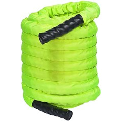 NENGGE Battle Rope Swing Rope Length 9 m / 12 m / 15 m Diameter 38 mm / 50 mm Strength Endurance Training Rope Sports Rope for Strength Endurance Muscle Building Swing Rope for Full Body Training 50 mm / 15 m