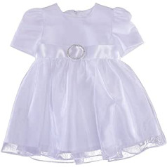 Made in Germany BabyStaab Christening Dress Elegant Wedding Dress Party Dress White (62/68), White