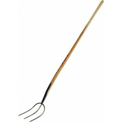 Litter Fork 135 cm Ash Handle Hay Fork 3 Prong