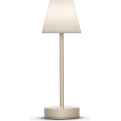 MOOVERE Table Lamp with Rechargeable Battery (Brass)