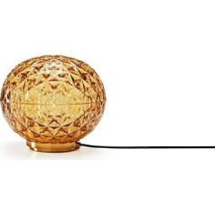 Kartell Mini Planet Table Lamp Direct Power Supply Amber Diameter 16 cm