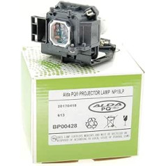 Alda PQ projector lamp for NEC NP15LP Projectors, lamp with housing by Eurolamps