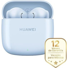 Huawei FreeBuds SE 2 Wireless Headphones, Up to 40 Hours Battery Life, Lightweight and Comfortable, Balanced Sound, Waterproof, German Version, Isle Blue