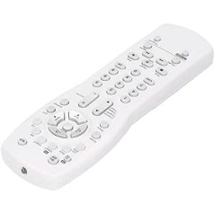 Dioche Remote Control AV Media System 321 Remote Control Replacement Remote Control ABS White TV DVD Video Recorder Aux for Video Media Center System Controller for Bose 321 Series