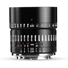 TTArtisan 17mm F1.4 Metal Case Compatible with Sony E-Mount Black