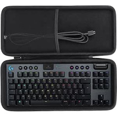 co2CREA Case Hard Case for Logitech G 915 TKL Tenkeyless Lightspeed Wireless RGB Mechanical Gaming Keyboard (Case Only, Keyboard Not Included)