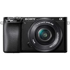 Sony Alpha 6100 E-Mount System Camera (24 Megapixels, 4K Video, 180° Touch Display