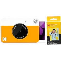 Kodak Printomatic Digital Instant Print Camera, Full Colour Prints on Zinc 2x3 Photo Paper