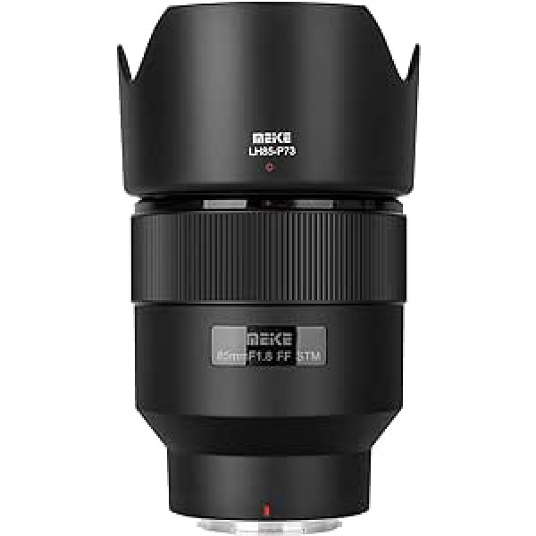 Meike 85 mm F1.8 Auto Focus Medium Tele STM Stepper Motor Full Format Portrait Lens Compatible with Fujifilm X Mount Cameras X-T1 X-T2 X-T3 X-T4 X-T5 X-T10 X-T20 X-T100