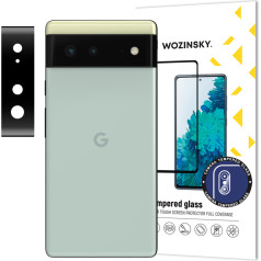 9H rūdīts stikls kamerai Google Pixel 6 Full Camera Glass