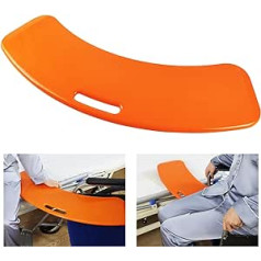 [Erase] Transfer Board, Patient Sliding Aid Device for Transferring Patients or Handica from Wheelchair to Bed, Toilet, Tub, Car - Slide Board with Handle