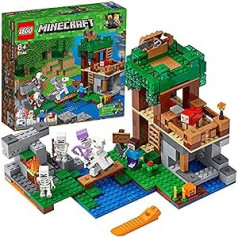 LEGO Minecraft - The Skeletons are Coming! (21146) Minecraft Mini figures and toys for children, Single