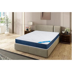 Imperial Confort Oslo Mattress, Polyester, White, 200 x 90 x 24 cm, White