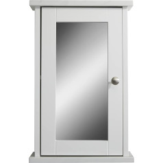 House & Homestyle House and Homestyle Mirror Cabinet, White, One Size