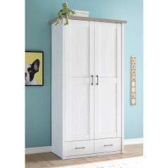 Möbelando Lebbie I Children's Wardrobe with Revolving Door