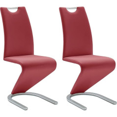 Möbelando 'Pupik I Dining Chairs Cantilever Chairs (Set of 2)