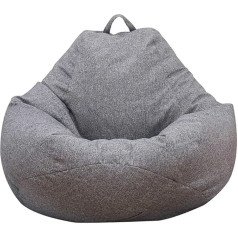 N/T Ghopy Bean Bag Cover for Adults and Kids, Bean Bag for Living Room, Giant Bean Bag without Filling Fabric for Large Sofa, Large Chair, Living Room, Indoor and Outdoor