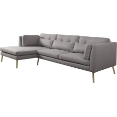 Mirjan24 Pacyfic Corner Sofa, Modern Sofa Set, Couch Set, Sofa Couch Including Cushion Set, Corner Sofa, Lounge Upholstered Corner (Inari 91, Side: Left)