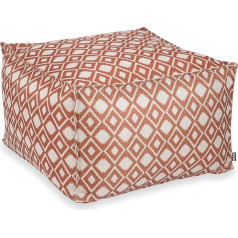 Hock H.O.C.K. Vigo Bean Cube Bean Bag Stool Approx. 55 x 55 x 35 cm (Terra)