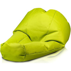 Ecopuf Active Pouf Giant Upholstered Gaming Chair Relaxation Fabric Polyester 90 x 130 cm