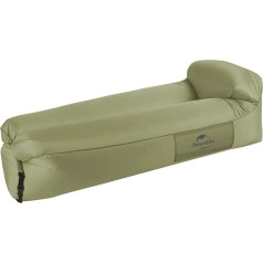 Naturehike Inflatable Recliner Chair, Waterproof Inflatable Sofa with Portable Backpack, Inflatable Bed for Travel, Camping, Pool (Green)