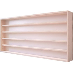 ‎Alsino Alsino V-110.5A Wall Showcase Collector`s Display Cabinet Model Railway Display Case with grooves